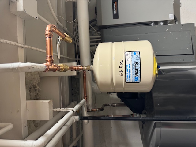 Expansion Tank Installation in Burr Ridge, IL